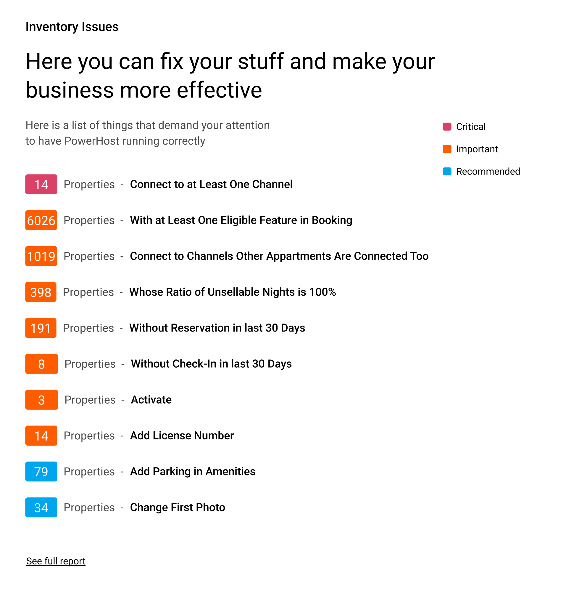 screenshot of Rentals United